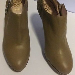 Vince Camuto Tan Booties